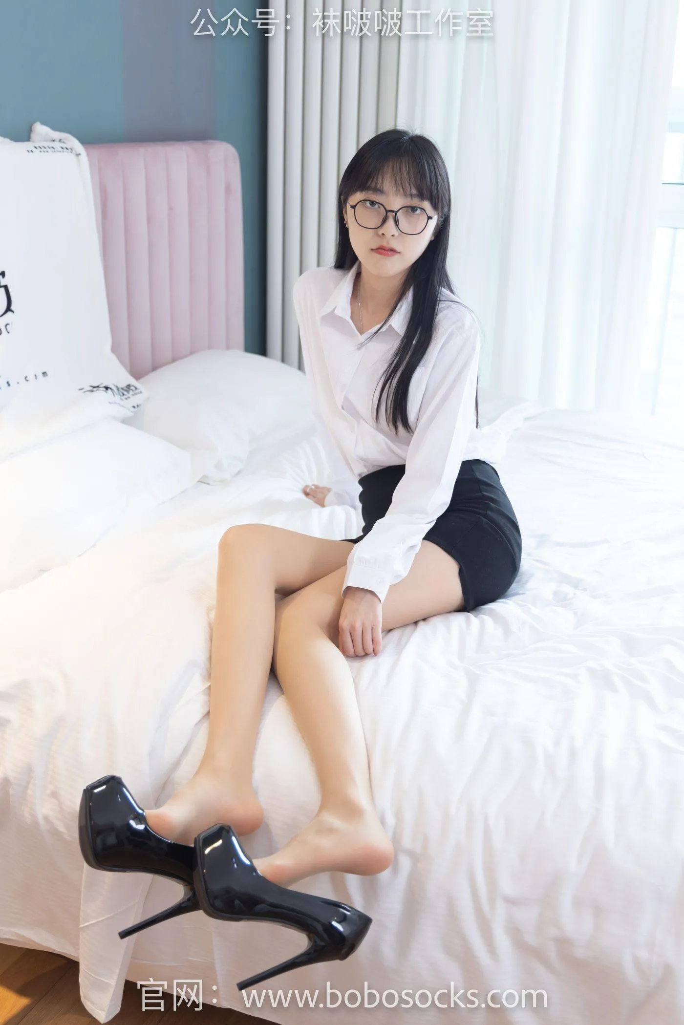[BoBoSocks袜啵啵]NO.094 稚予-高跟鞋、肉丝 [139P]插图9